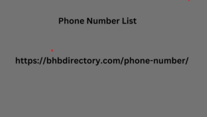 Phone Number List