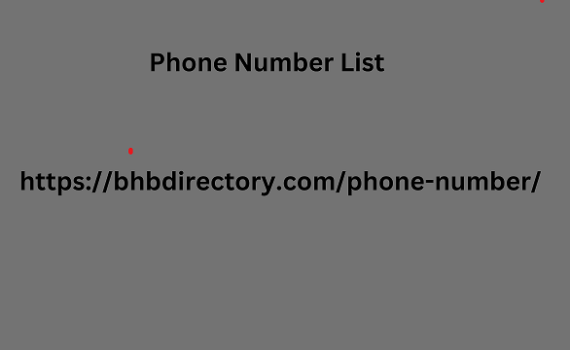 Phone Number List