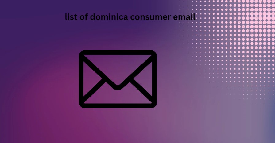 list of dominica consumer email