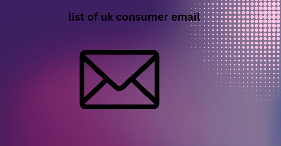 list of uk consumer email